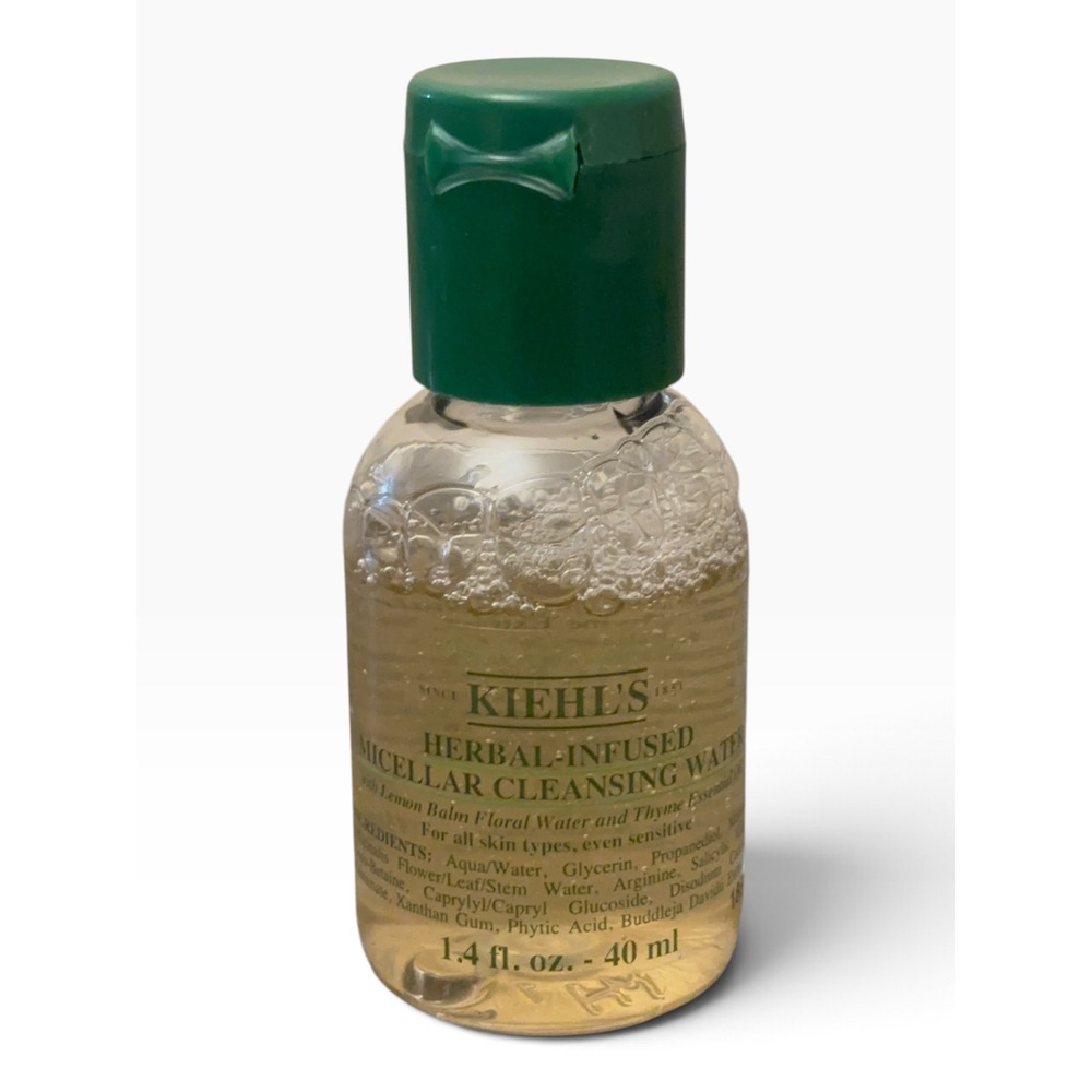 Kiehls Herbal-Infused Micellar Cleansing Water 1.4oz 40ml Travel Size Mini